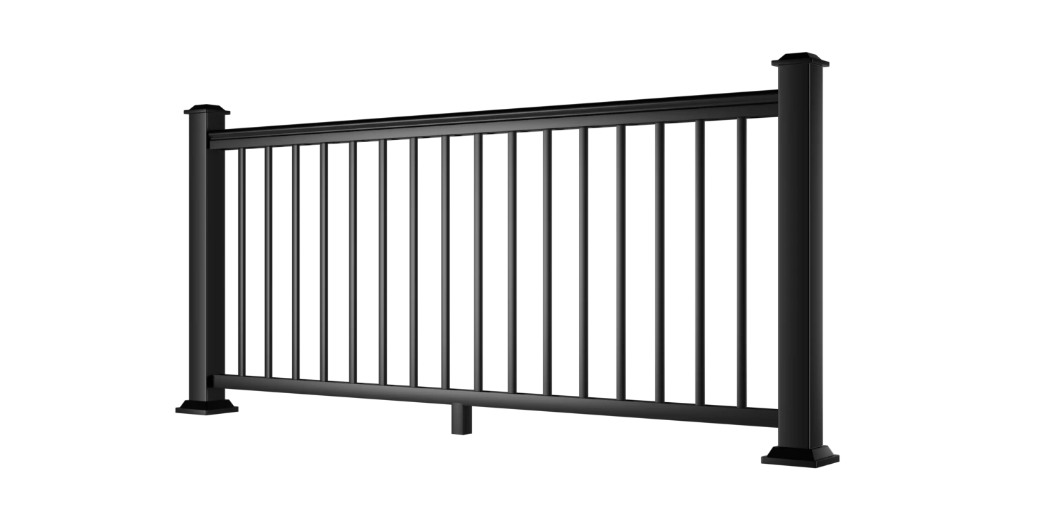 Baluster Railing Black products railings-systems baluster-railing baluster-railing-black  