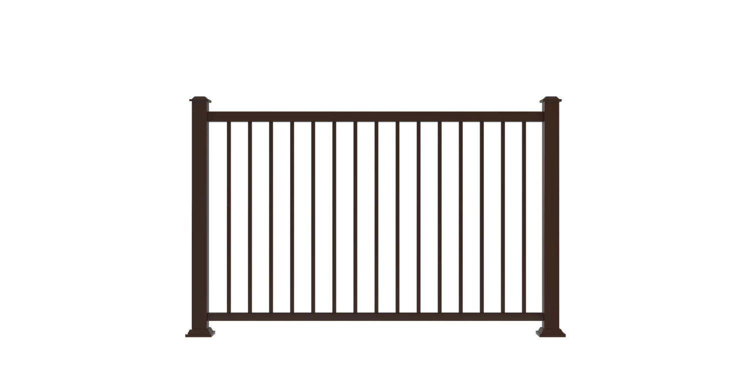 48″ Baluster Fence System products railings-systems baluster-railing 48-baluster-fence-system  