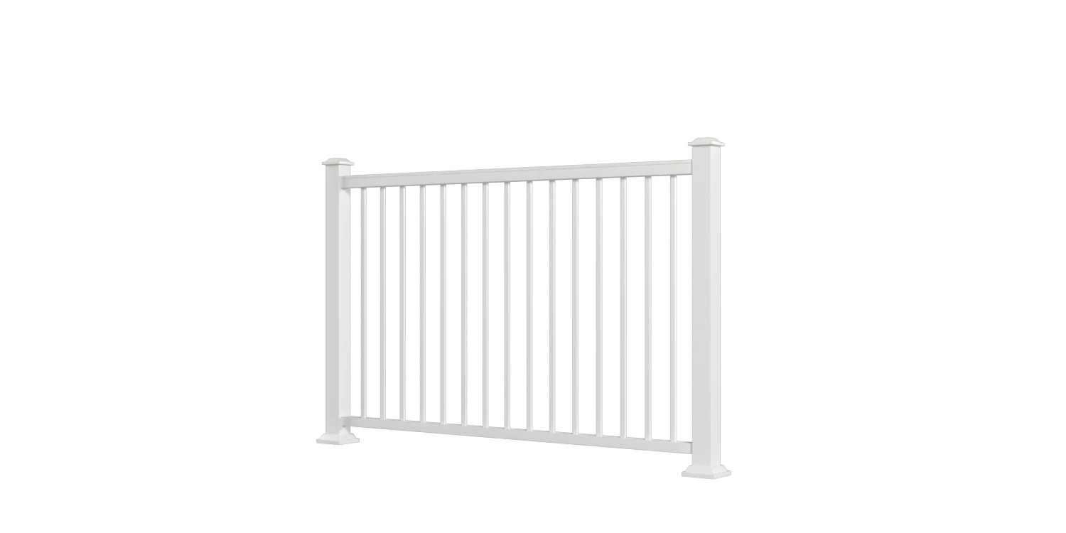 Aluminum Fencing White | Aluminum Outdoor Systems Chicago