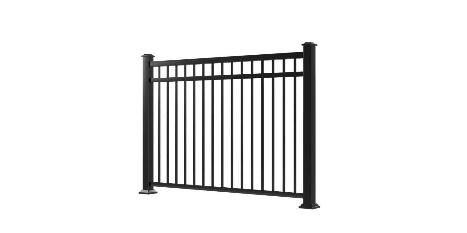 54″ Mid-Rail Fence System products railings-systems baluster-railing 54-mid-rail-fence-system  