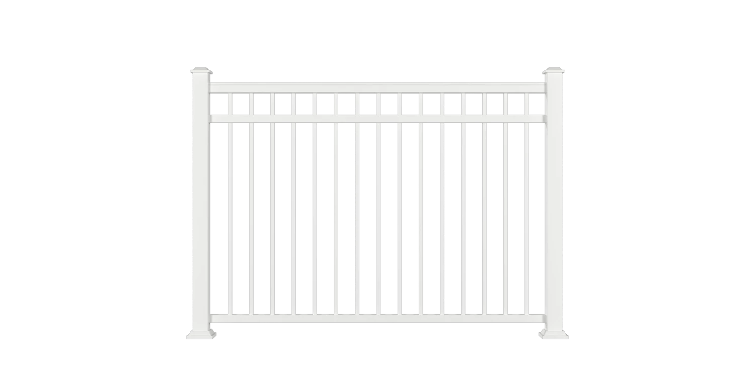 54″ Mid-Rail Fence System products railings-systems baluster-railing 54-mid-rail-fence-system  