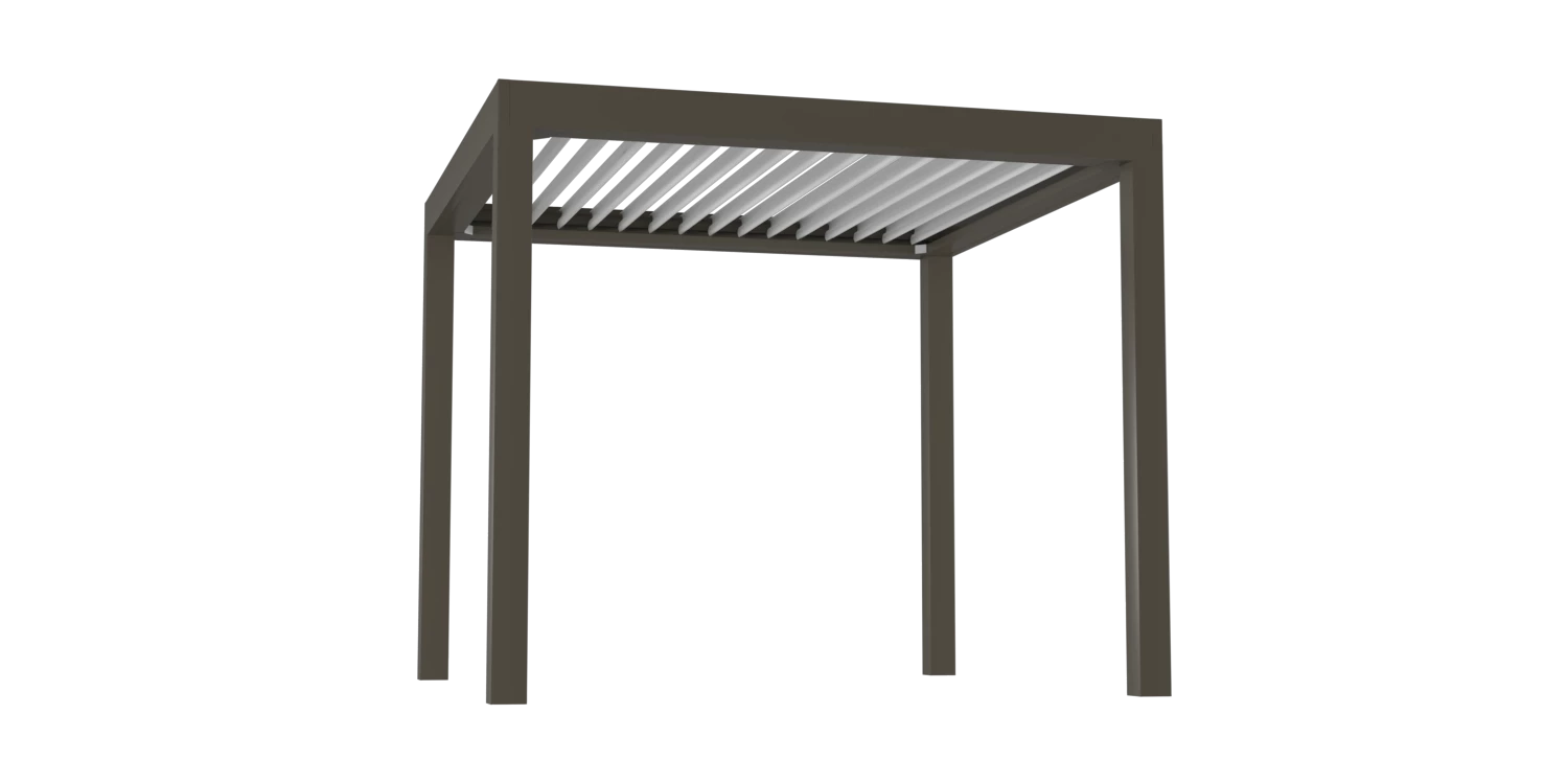 Pergola Pivot 6 – Bronze White products pergola-x pivot-6 pergola-pivot-6-bronze-white  