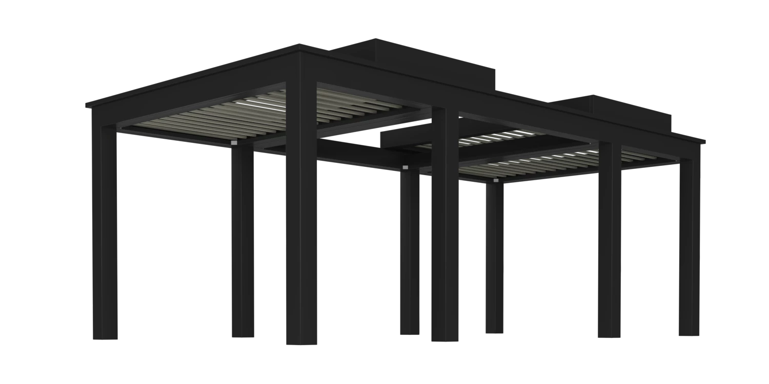 Pergola Pivot 6 Slide – Black Adobe products pergola-x pivot-6-slide pergola-pivot-6-slide-black-adobe  