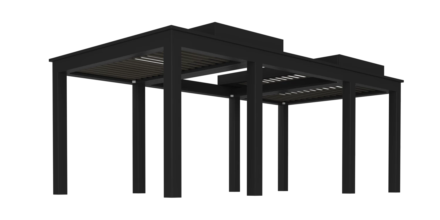 Pergola Pivot 6 Slide – Black Bronze products pergola-x pivot-6-slide pergola-pivot-6-slide-black-bronze  