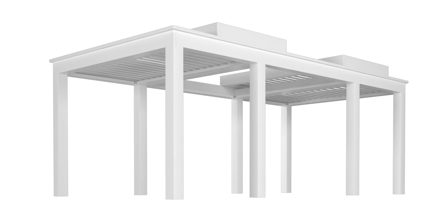 Pergola Pivot 6 Slide – White products pergola-x pivot-6-slide pergola-pivot-6-slide-white  