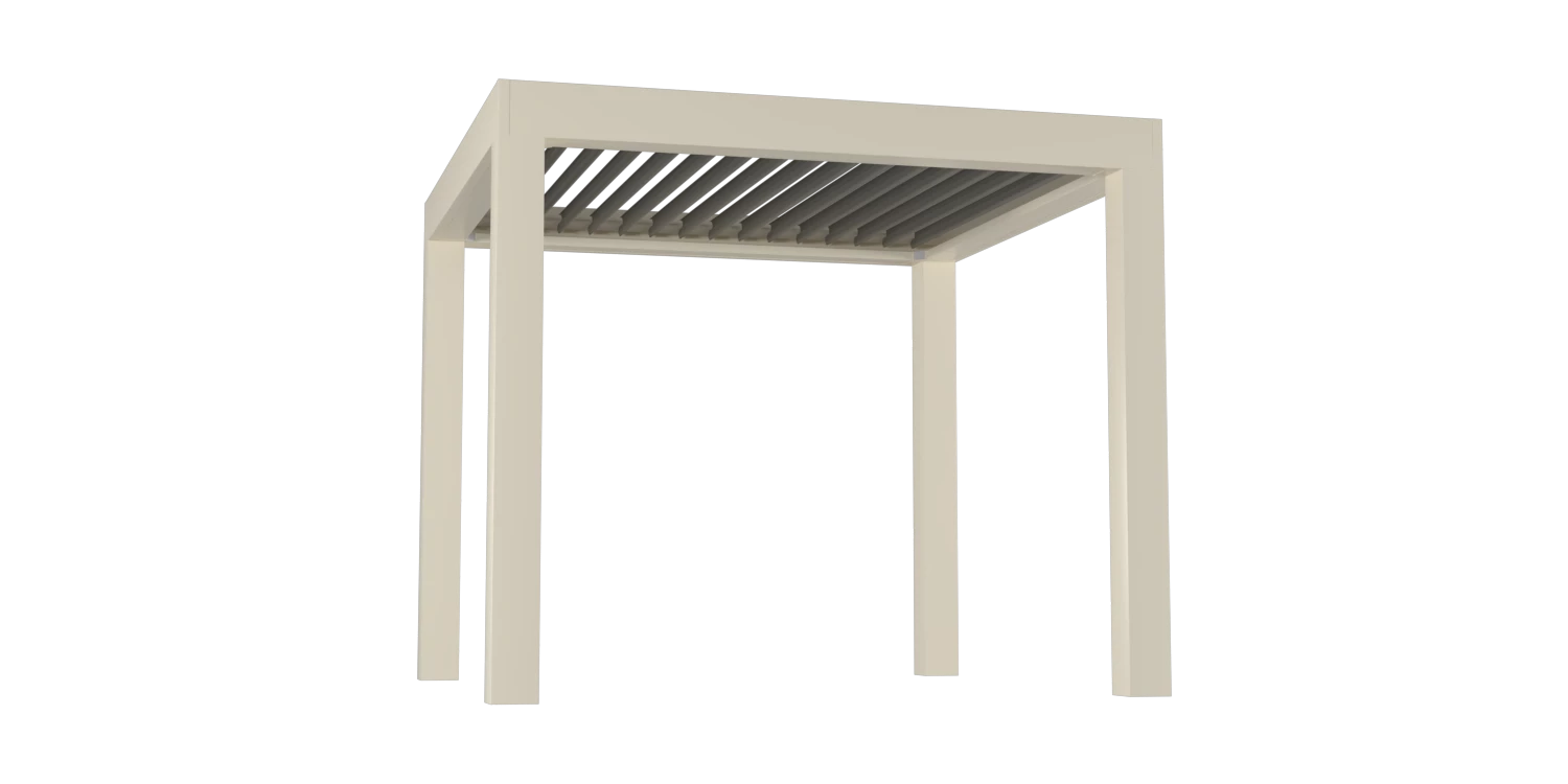 Pergola Pivot 6 XL – Beige Grey products pergola-x pivot-6-xl pergola-pivot-6-xl-beige-grey  