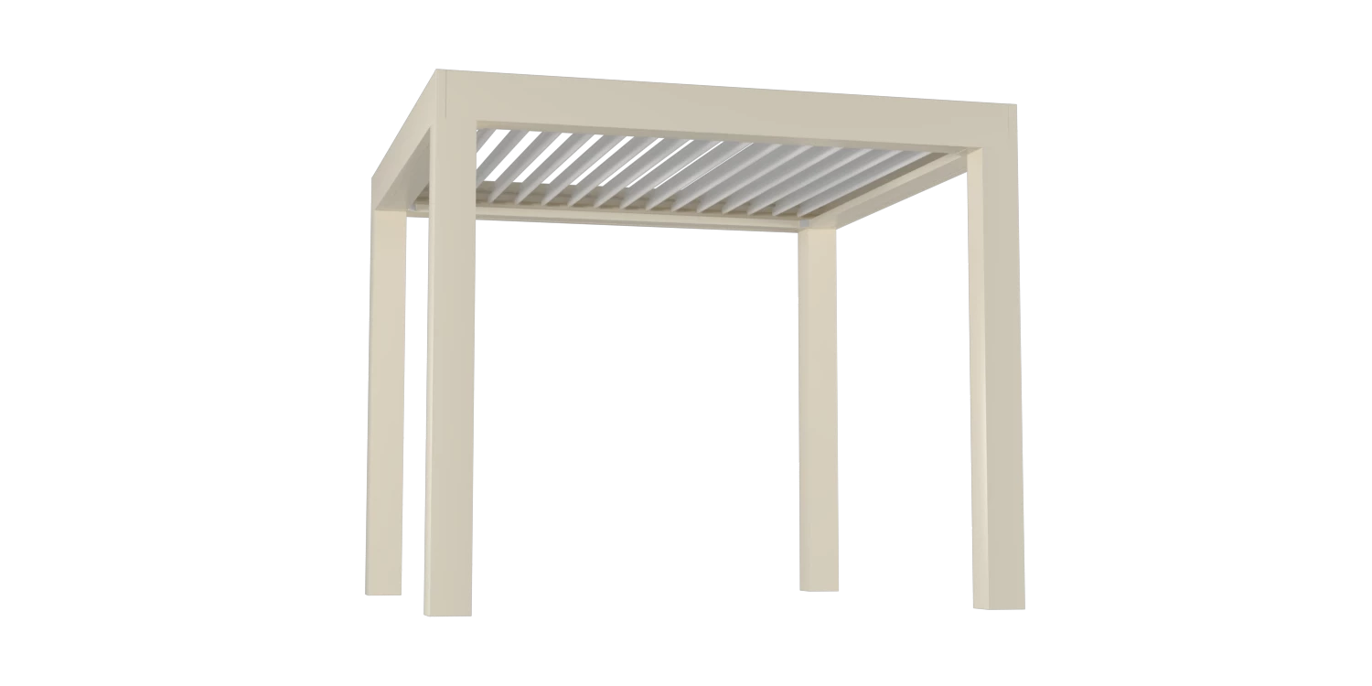 Pergola Pivot 6 XL – Beige White products pergola-x pivot-6-xl   